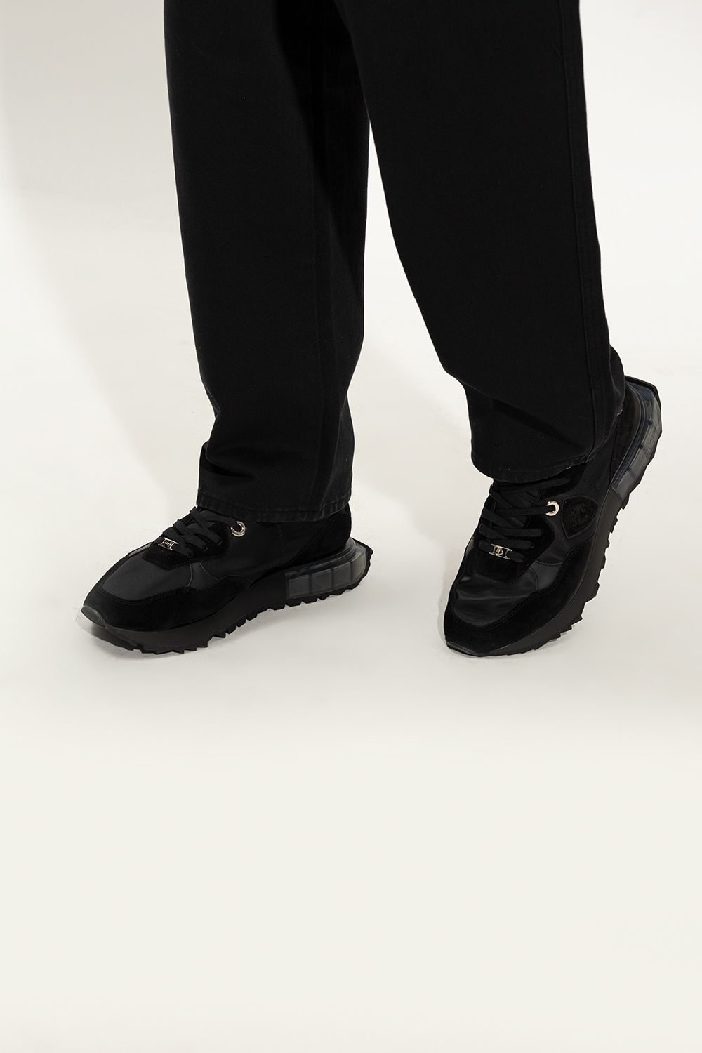 Black 'La Rue Low' sneakers Philippe Model - leopard-print slip-on boots -  VbjdevelopmentsShops Canada